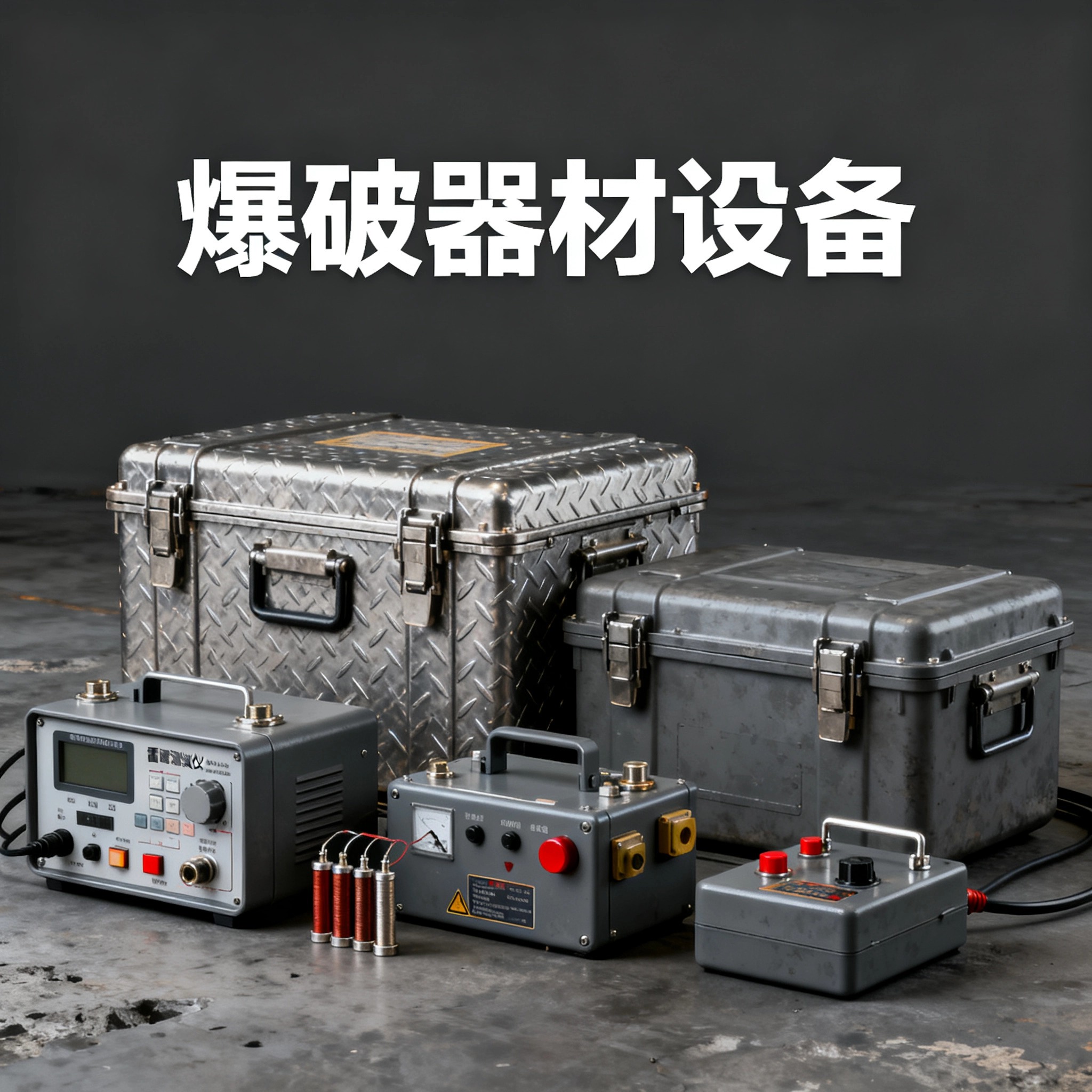 河南爆破工程师的“兵器库”:常用器材一册通